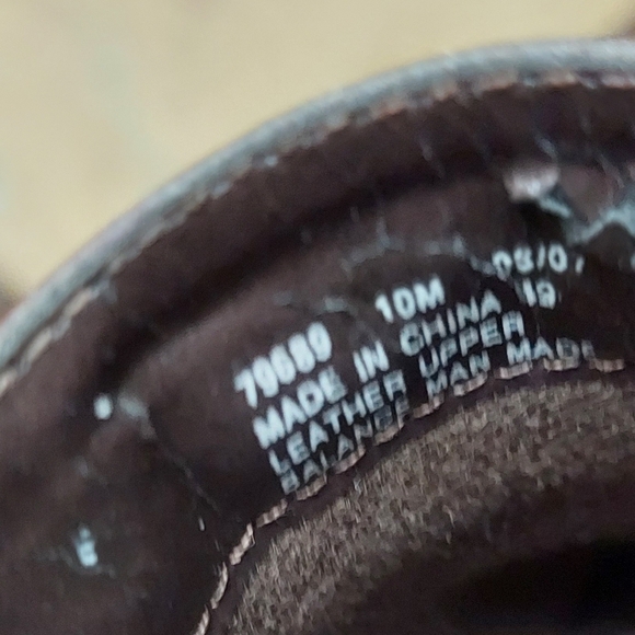 Clarks Leather Backless Heeled Mule Slip On Shoes Brown Size 10 79689 - Picture 8 of 9